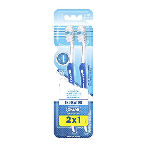 Escova Dental Oral-B Indicator Plus 35 - Leve 2 Pague 1