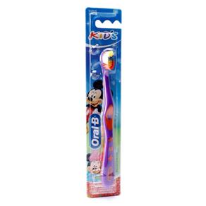 Escova Dental Oral-B Kids Mickey – Laranja/Roxo