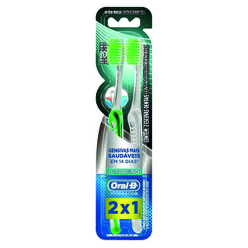 Escova Dental Oral B Pro Gengiva 35 2 Unidades
