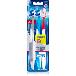 Escova Dental Oral-B Pro-Saúde 7 Benefícios N° 35 - 3 Unidades