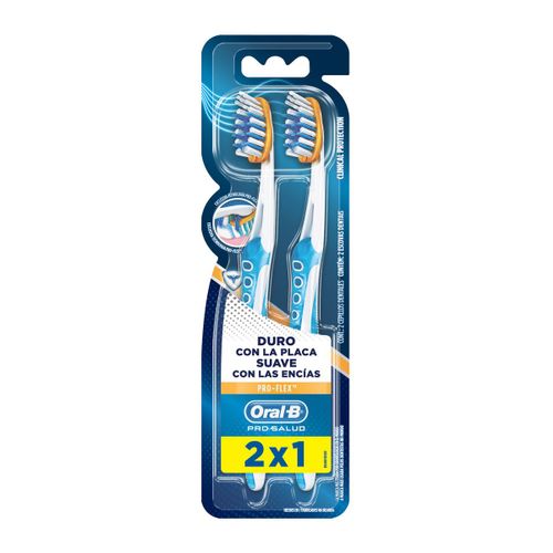 Escova Dental Oral-B Pro-Saúde Antibacteriana 40 2 Unidades