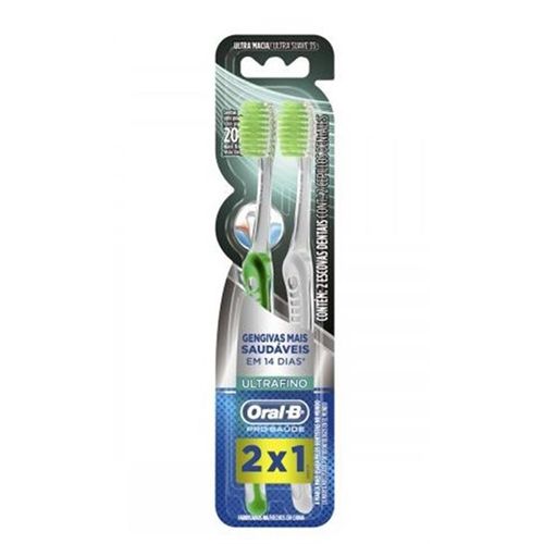 Escova Dental Oral-B Pro Saúde Ultrafino Leve 2 Pague 1