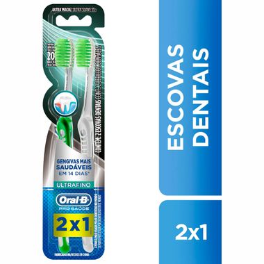 Escova Dental Oral-B Ultrafino 2 Unidades