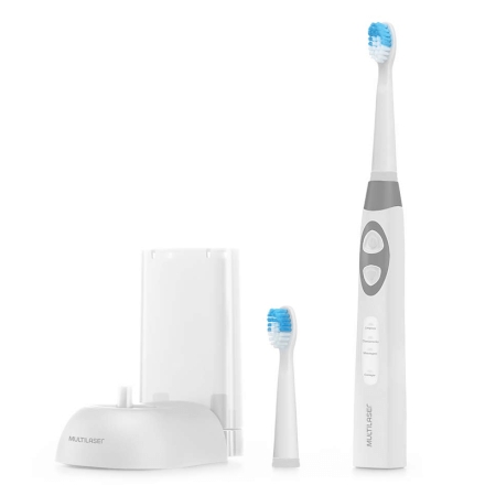 Escova Dental Recarregavel Ultracare Premium Branca - Multilaser