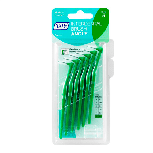 Escova Dental Tepe Interdental Angle Verde 0,8mm