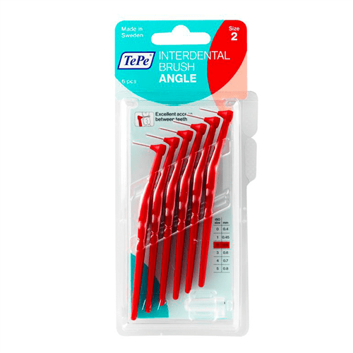 Escova Dental Tepe Interdental Angle Vermelha 0,5mm