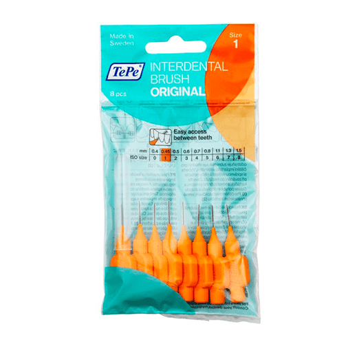 Escova Dental Tepe Interdental Laranja 0,45mm