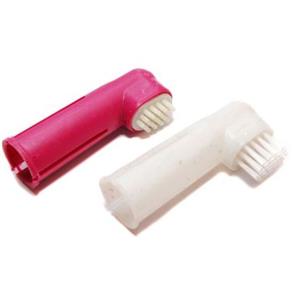 Escova Dental Tipo Dedal de Plástico Pet Funny
