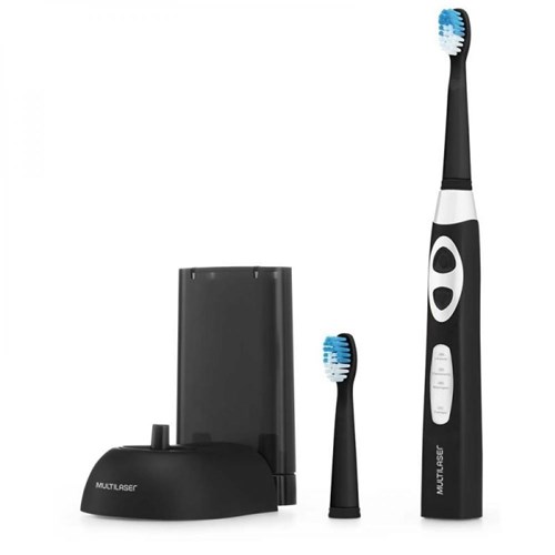 Escova Dental Ultracare Premium Recarregável Preta Multilaser Bivolt HC145