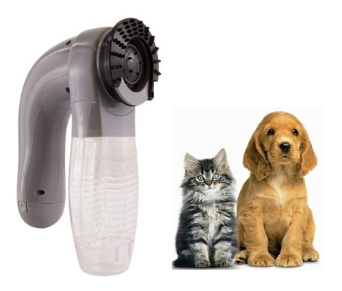 Escova Elétrica Aspirador Suga Pelo Pet Cachorro e Gato