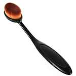 Escova Escova de fundação de maquiagem preta Bb Cream Maquiagem beleza única escova de ferramentas