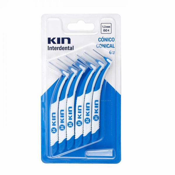 Escova Kin Interdentária Conica (1,3mm - ISO4) - Azul - Pharmakin