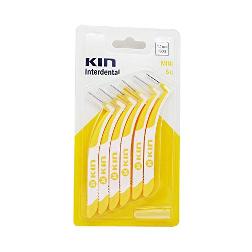 Escova Kin Interdentária Mini (1,1Mm - Iso3) - Amarela