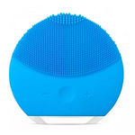 Escova Limpeza Facial Massageadora Esfoliação Recarregável Azul
