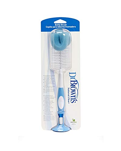 Escova para Limpeza de Mamadeira Branco/Azul D700 - Dr Brown's