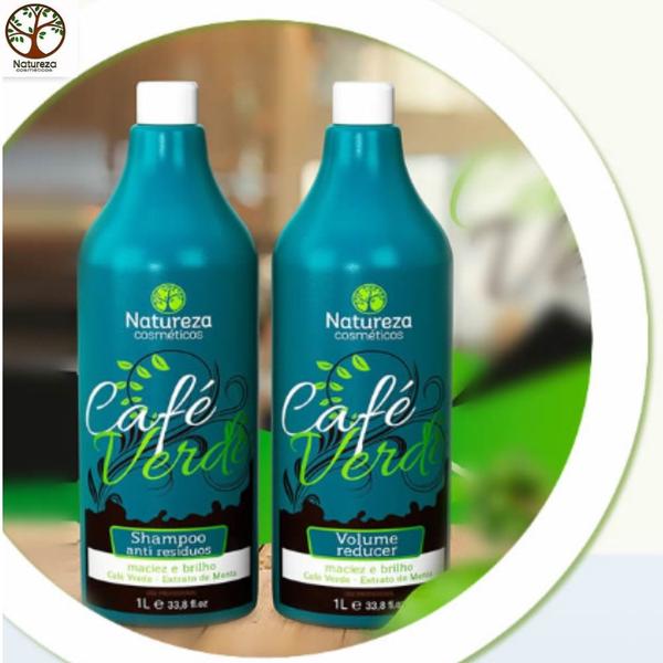 Escova Progressiva de Cafe Verde Natureza Cosméticos 21000l