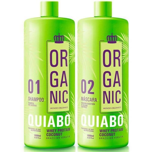 Escova Progressiva de Quiabo Organic Fio Perfeitto 2 X 1L