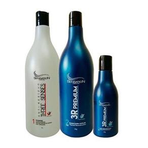 Escova Progressiva 3R Premium Sensation (3 Produtos)