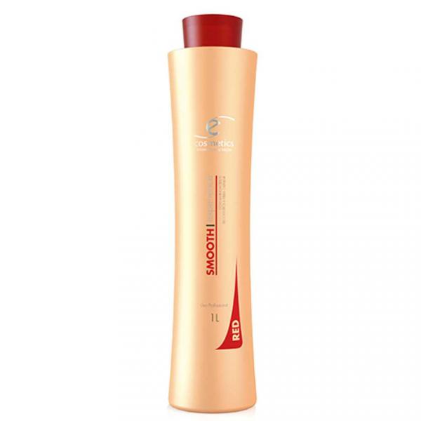 Escova Progressiva Smooth Red 1L Ecosmetics Cabelos Vermelhos