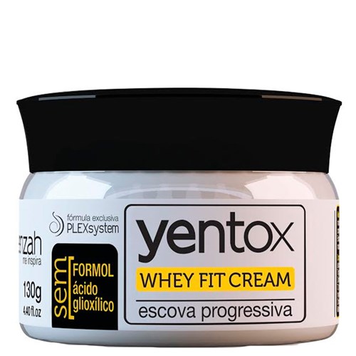 Escova Progressiva Yenzah Yentox Whey Fit Cream 130G