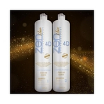 Escova Progressiva Zen Hair Plástica Dos Fios 2 X 1000 Ml