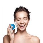 Escova Sônica Para Limpeza Facial Bella Mini Azul - Multilaser - Hc185