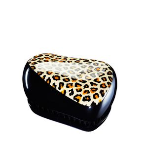 Escova Tangle Teezer Compact Styler de Cabelo Leopard Pink 1un