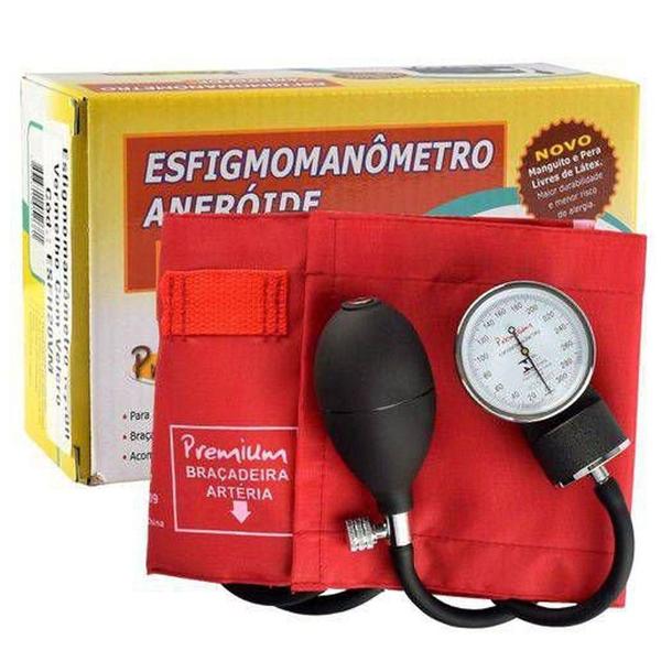 Esfigmomanômetro G-tech Premium VERMELHO