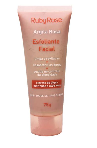 Esfoliante Facial Argila Rosa - Ruby Rose