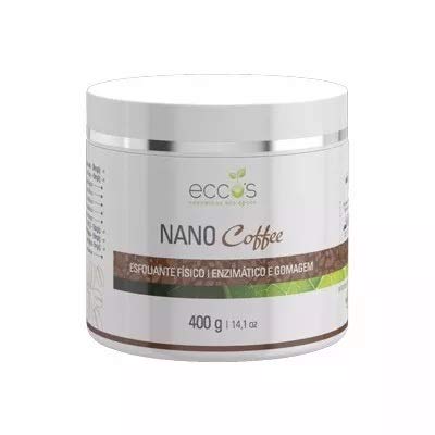 Esfoliante Físico Enzimático Gomagem Eccos Nano Coffee 400g