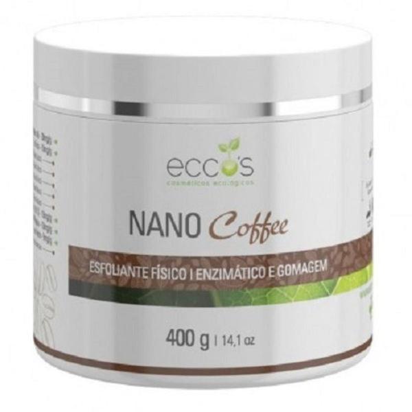 Esfoliante Físico Enzimático Gomagem Eccos Nano Coffee 400g