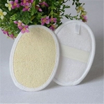 Esfoliante Loofah Esponja Pads Natural Luffa material Loofah Esponja para banho