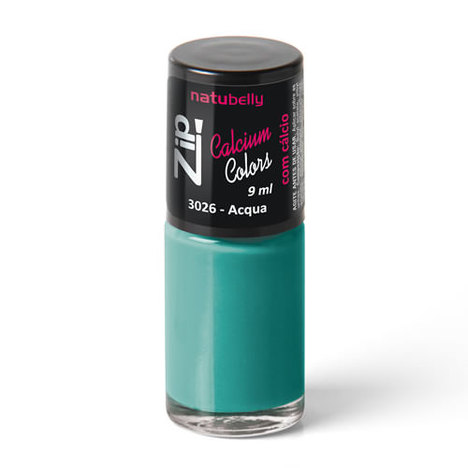 Esmalte Acqua Zip Colours Calcium 9Ml Natubelly