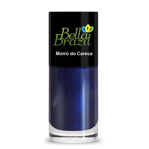 Esmalte Bella Brazil Azul Marinho Metalizado Morro do Careca - 206