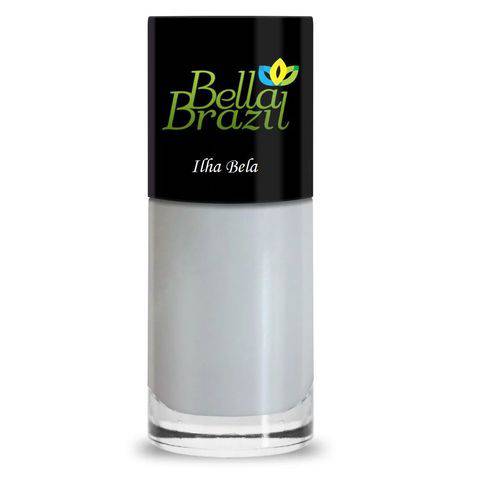 Esmalte Bella Brazil Branco Metalizado Ilha Bella - 205