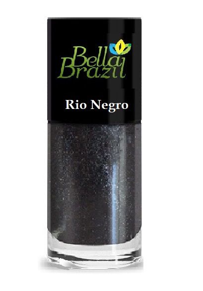 Esmalte Bella Brazil Preto Metalizado Rio Negro - 210