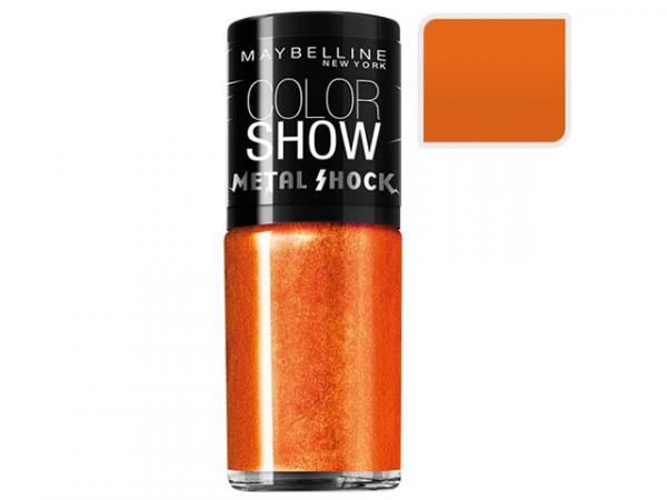 Esmalte Color Show Metal Shock Cor Solar Flare - Maybelline