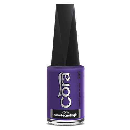 Esmalte Cora 9ml Black 14 Purple Fosco 8