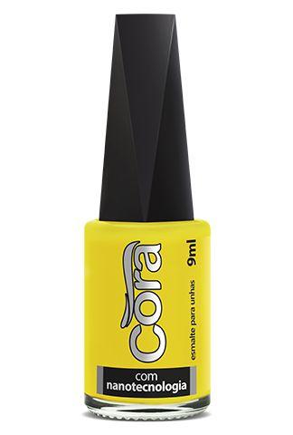 Esmalte Cora 9ml Black 15 Neon Yellow