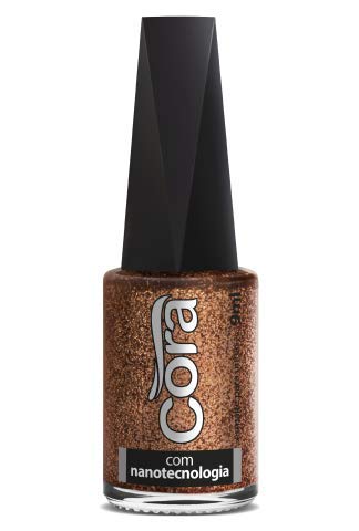 Esmalte Cora - Glitter Copper