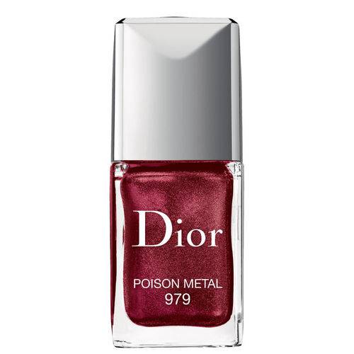 Esmalte Cremoso Dior Rouge Vernis 979 Poison Metal 10ml