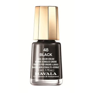 Esmalte Cremoso Mavala Mini Color 5ml Tons Variados 48 - Black