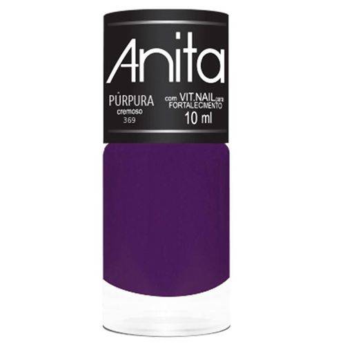 Esmalte Cremoso Púrpura - Anita - 10ml