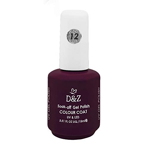 Esmalte D e Z Colorido Colour Cout Uv/Led Gel Polish 12 15ml