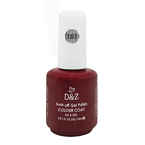 Esmalte D e Z Colorido Colour Cout Uv/Led Gel Polish 101 15ml