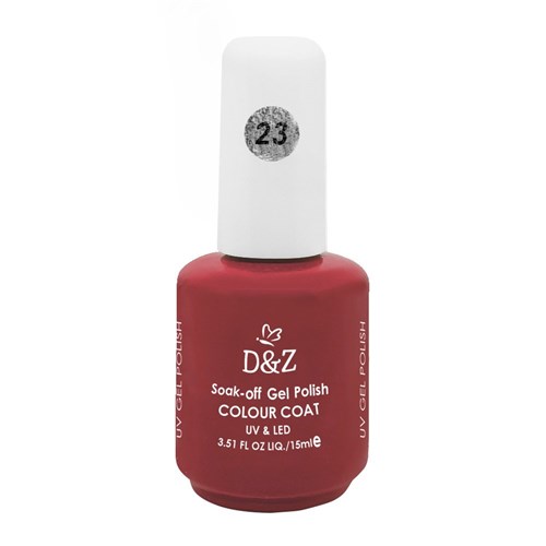 Esmalte D e Z Colorido Colour Cout Uv/led Gel Polish 23 15Ml (D e Z)