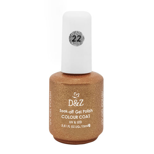 Esmalte D e Z Colorido Colour Cout Uv/Led Gel Polish 22 15ml