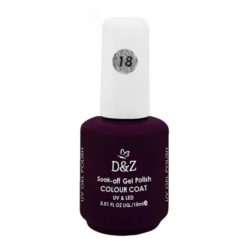 Esmalte D e Z Colorido Colour Cout Uv/led Gel Polish 18 15Ml (D e Z)