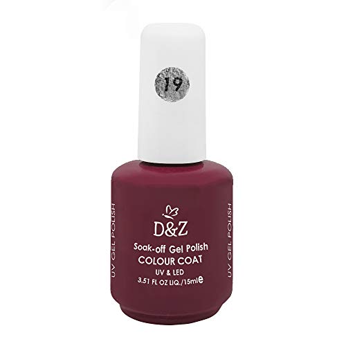 Esmalte D e Z Colorido Colour Cout Uv/Led Gel Polish 19 15ml