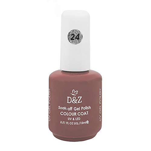 Esmalte D e Z Colorido Colour Cout Uv/Led Gel Polish 24 15ml